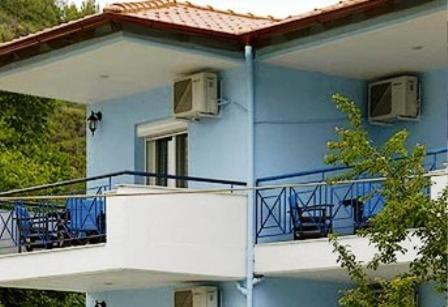 Asterias Hotel Porto Koufo Bagian luar foto